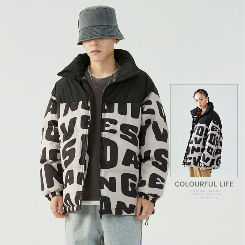 Men's Winter Cotton Dress Hooded Fake Two Warm Jackets - Bellarte Enchanté Men's Winter Cotton Dress Hooded Fake Two Warm Jackets